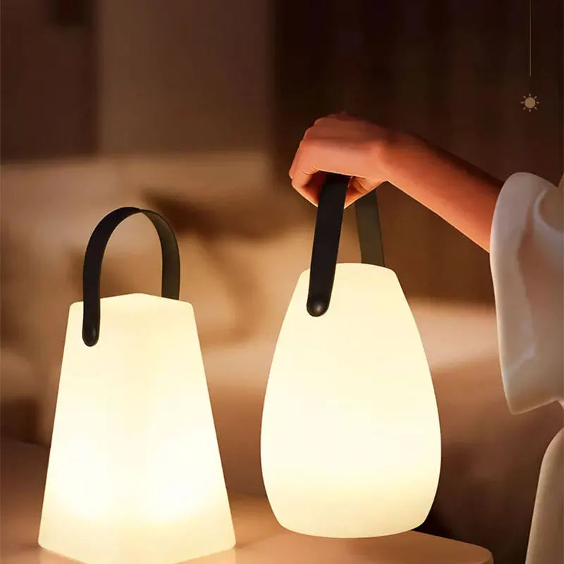 Outdoor LED Lamp Rechargeable Waterproof Remote & Timer