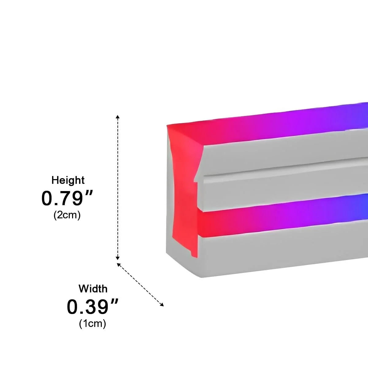 Outdoor LED Light Strip RGB Waterproof Hardwired 24V