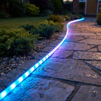 Outdoor LED Light Strip RGB Waterproof Hardwired 24V