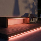 Outdoor LED Light Strip RGB Waterproof Hardwired 24V