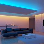 Outdoor LED Light Strip RGB Waterproof Hardwired 24V