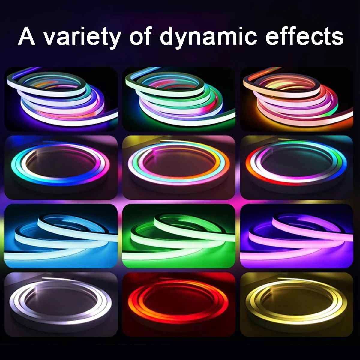 Outdoor LED Light Strip RGB Waterproof Hardwired 24V
