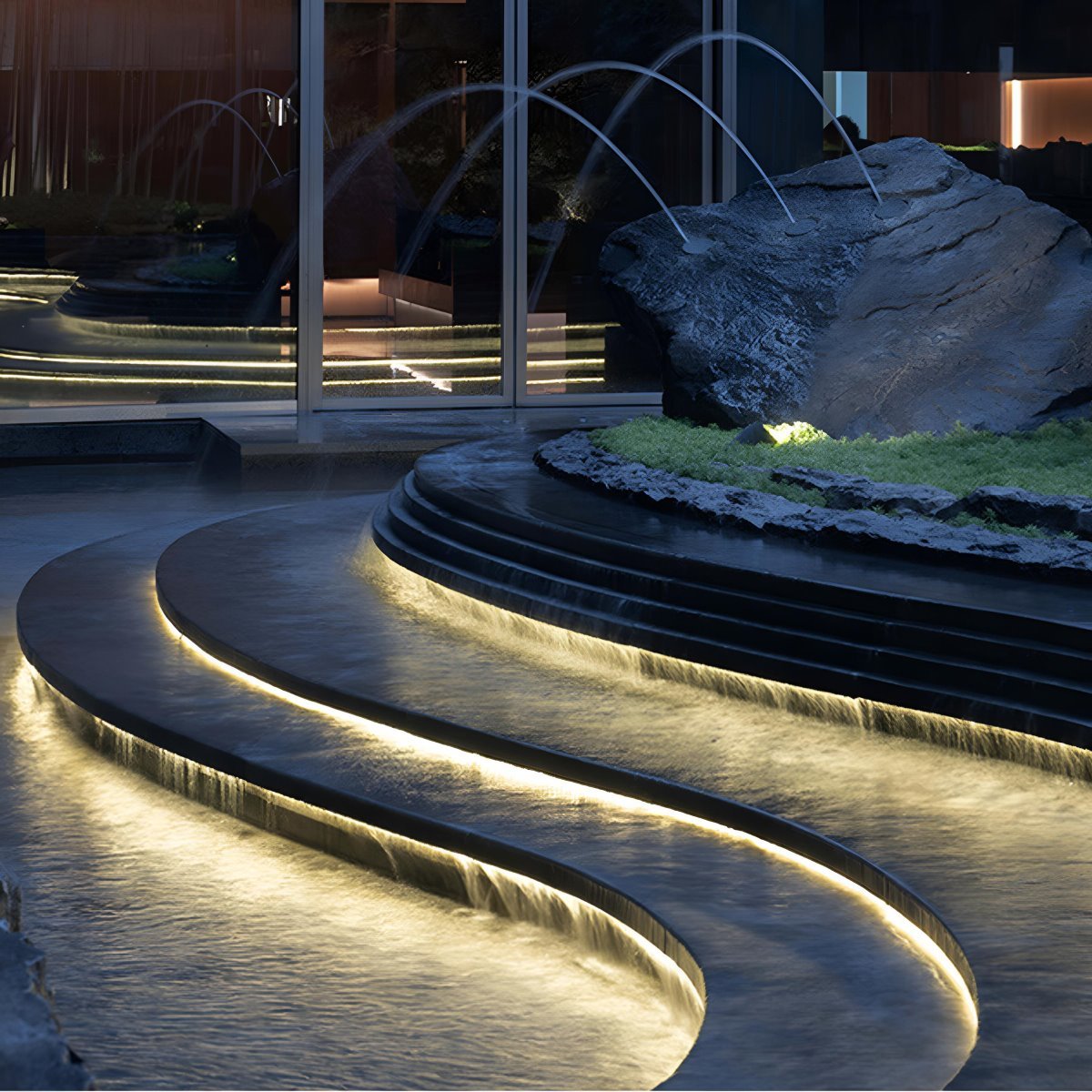 Outdoor LED Strip Light Flexible Silicone IP68 Waterproof
