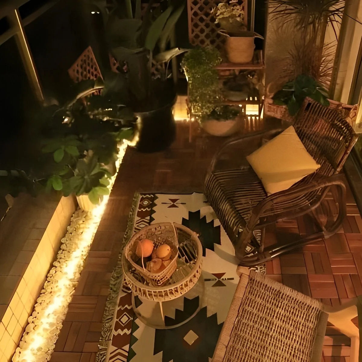 Outdoor LED Strip Light Recessed Flush-Mount Flexible & Waterproof