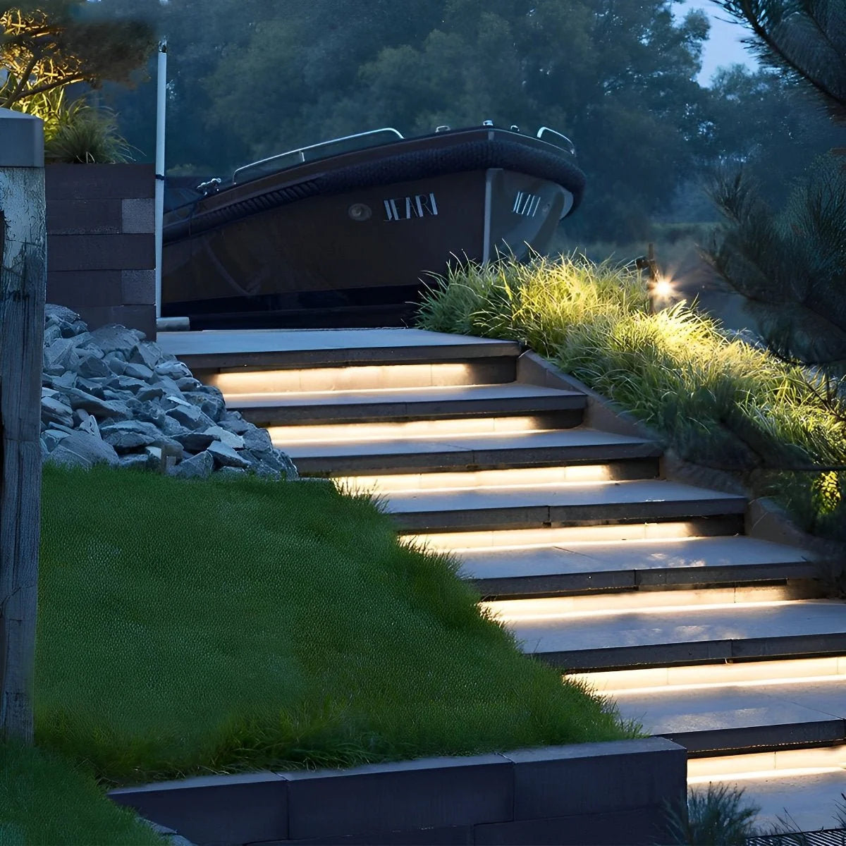 Outdoor LED Strip Light Recessed Flush-Mount Flexible & Waterproof