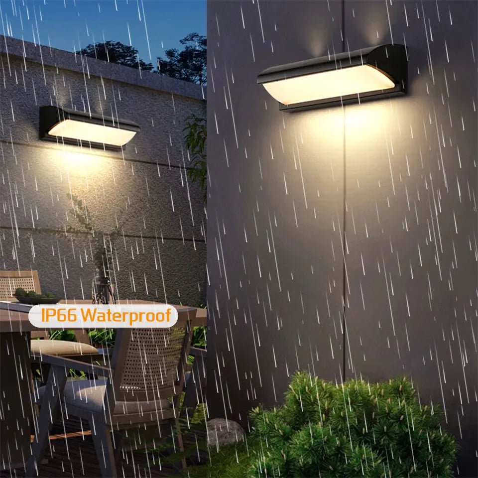 Outdoor LED Wall Light Radar Motion Sensor IP65