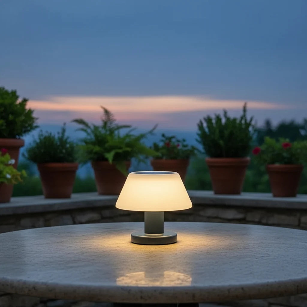 Outdoor Lamp Solar Rechargeable IP65