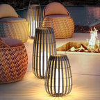 Outdoor Lantern Solar-Powered LED Hanging & Tabletop