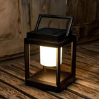 Outdoor Lantern Solar & USB Dimmable Warm Light