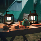 Outdoor Lantern Solar & USB Dimmable Warm Light