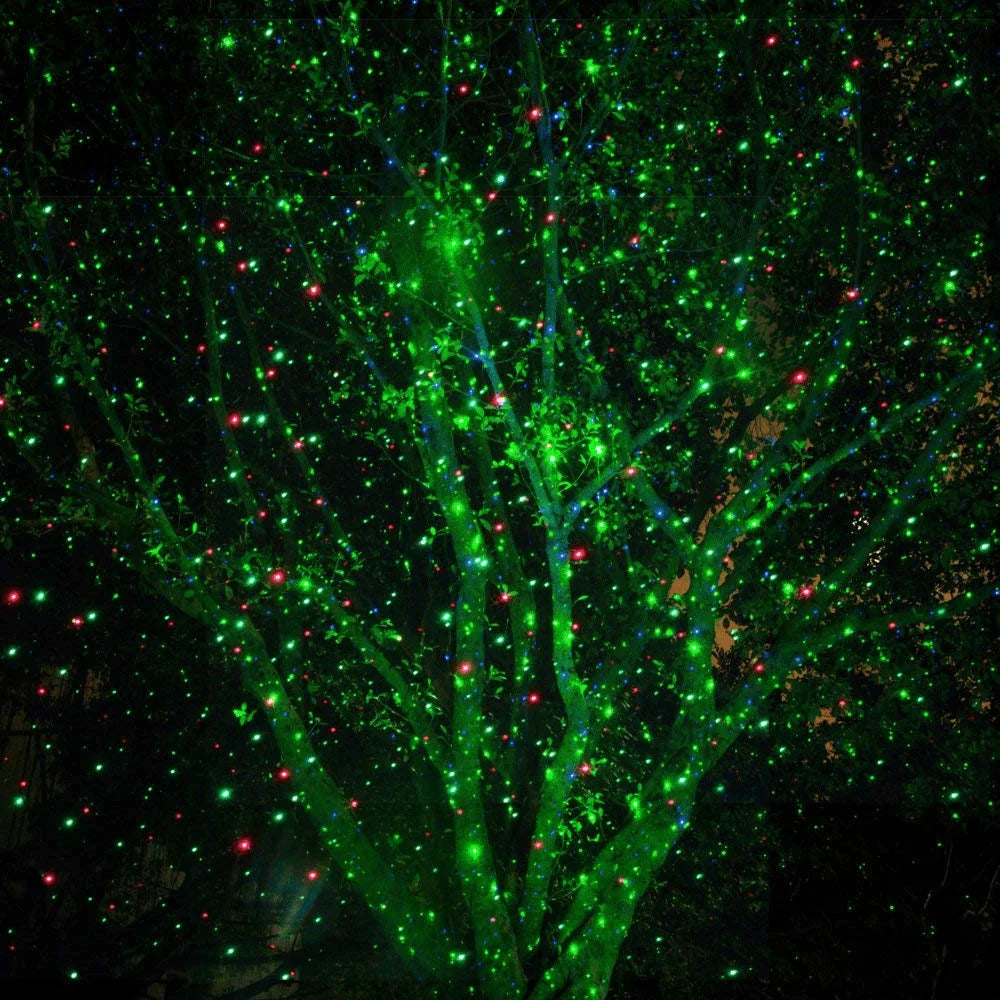 Outdoor Laser Projector 1000 Red & Green Dots