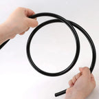 Outdoor Misting System Adjustable Nozzles & Garden Hose Connection