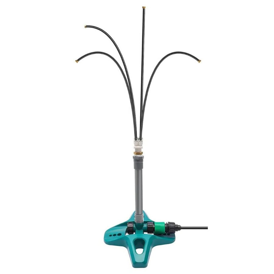 Outdoor Misting System Adjustable Nozzles & Garden Hose Connection