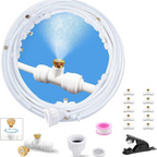 Outdoor Misting System Fine Mist Cooling Quick Setup