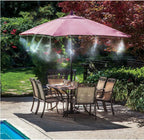 Outdoor Misting System Fine Mist Cooling Quick Setup