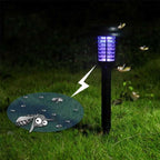 Outdoor Mosquito Trap Solar-Powered UV LED Waterproof