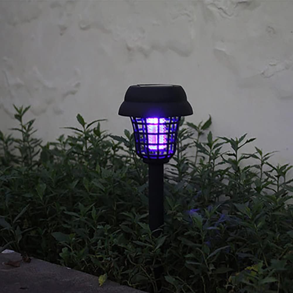 Outdoor Mosquito Trap Solar-Powered UV LED Waterproof