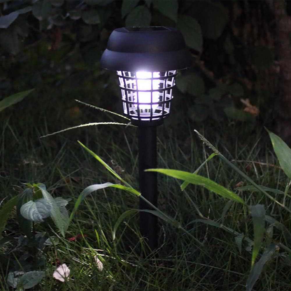 Outdoor Mosquito Trap Solar-Powered UV LED Waterproof