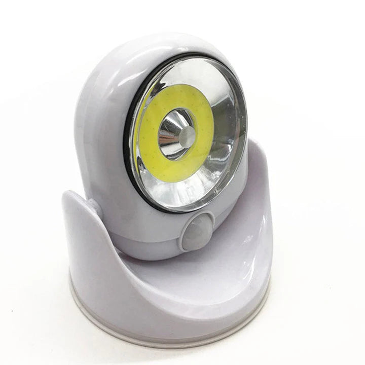 Outdoor Motion Sensor Light Battery-Powered Weatherproof Magnetic Mount