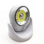 Outdoor Motion Sensor Light Battery-Powered Wide-Beam LED Magnetic Mount