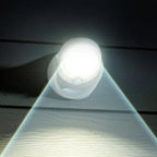 Outdoor Motion Sensor Light Battery-Powered Wide-Beam LED Magnetic Mount