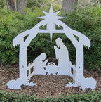Outdoor Nativity Set Waterproof PVC Easy Assembly