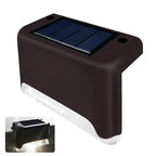 Outdoor Path Lights Solar-Powered Warm LED Automatic Dusk Sensor