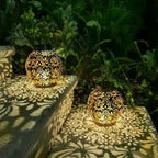 Outdoor Pendant Light Solar Remote Dimmable Weather-Resistant