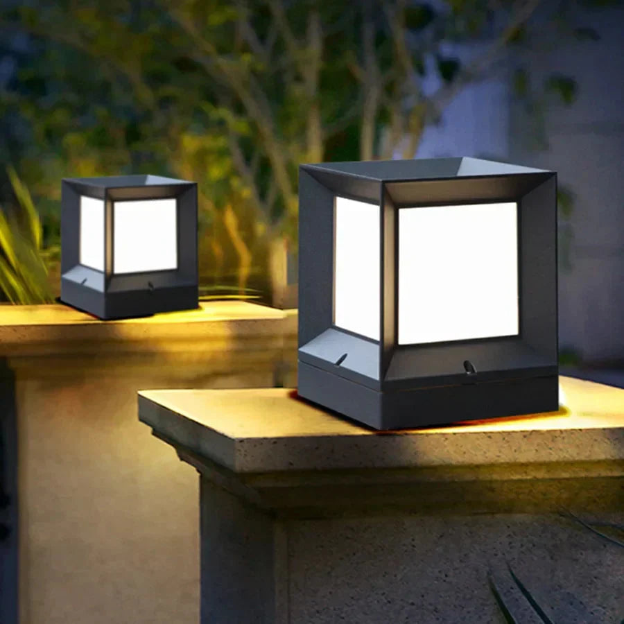 Outdoor Post Light 12W LED Weather-Resistant