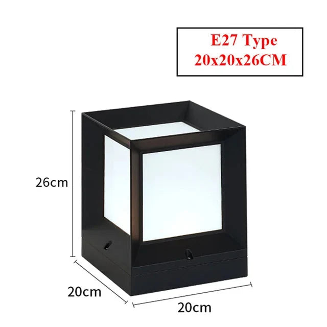 Outdoor Post Light 12W LED Weather-Resistant