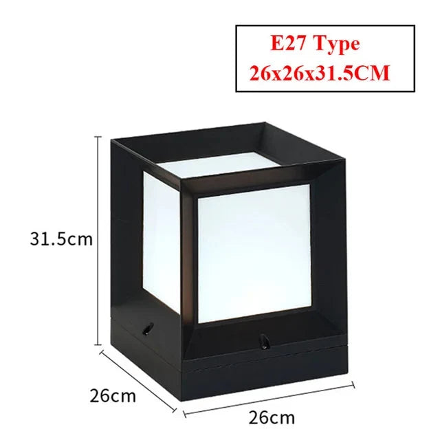 Outdoor Post Light 12W LED Weather-Resistant