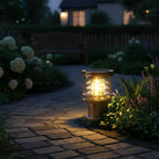 Outdoor Post Light Die-Cast Aluminum IP65 Solar & Hardwired