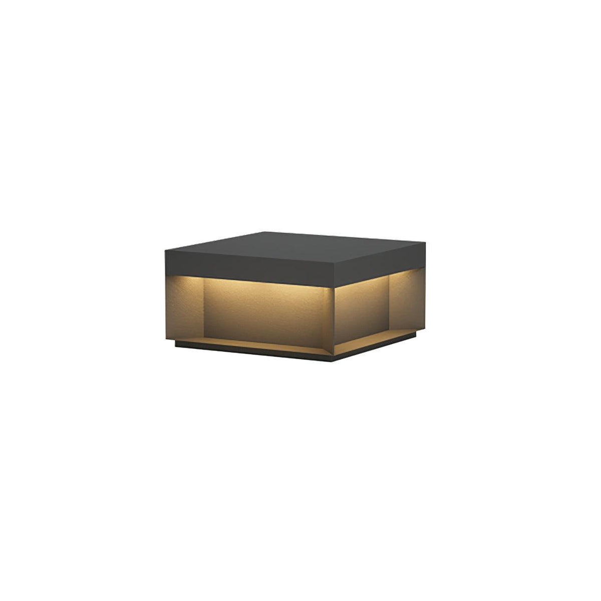Outdoor Post Light Integrated LED Frosted Acrylic IP65