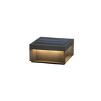Outdoor Post Light Integrated LED Frosted Acrylic IP65