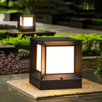 Outdoor Post Light Weather-Resistant 12W LED Warm & White