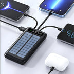 Outdoor Power Bank 20000mAh Solar Dual USB
