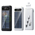 Outdoor Power Bank 20000mAh Solar Dual USB