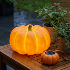Outdoor Pumpkin Light Solar Powered Warm LED Waterproof