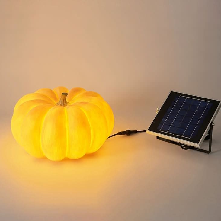 Outdoor Pumpkin Light Solar Powered Warm LED Waterproof
