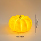 Outdoor Pumpkin Light Solar Powered Warm LED Waterproof