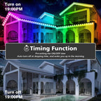 Outdoor RGB LED Strip Lights App-Controlled IP67