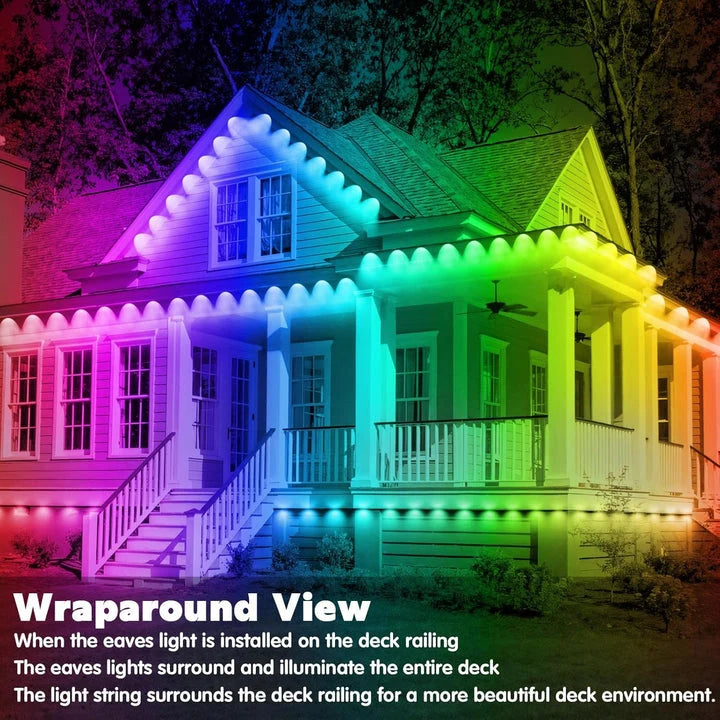 Outdoor RGB LED Strip Lights App-Controlled IP67