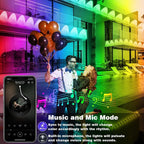Outdoor RGB LED Strip Lights App-Controlled IP67