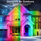 Outdoor RGB LED Strip Lights App-Controlled IP67