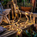 Outdoor Rope Lights Hemp Solar Dusk Sensor