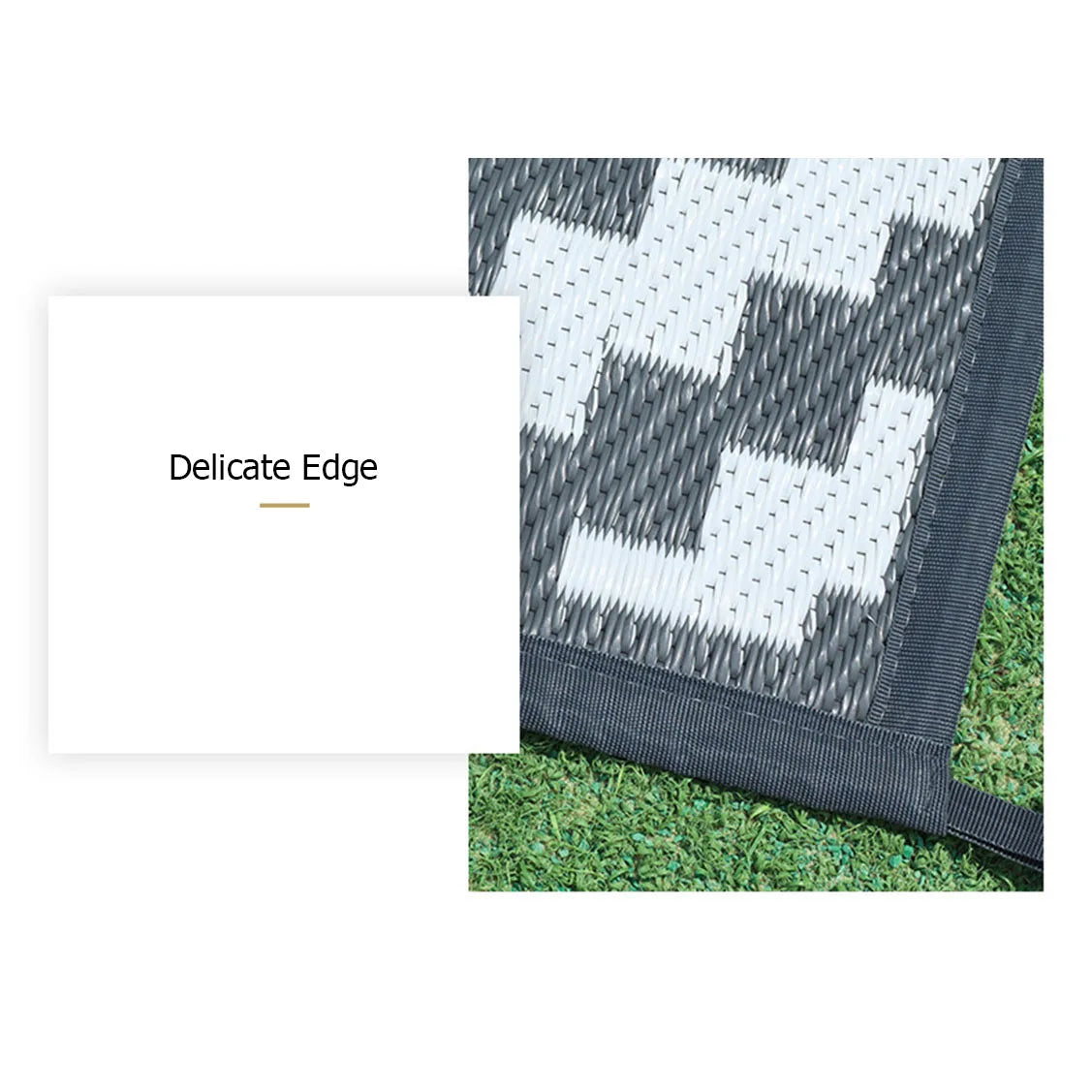 Outdoor Rug Foldable Waterproof & Mold-Resistant