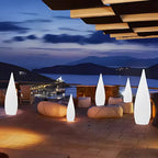 Outdoor Sculptural Light Dimmable RGB Solar & USB Rechargeable