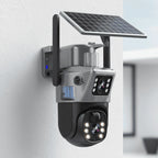 Outdoor Security Camera 4K 10x Zoom Solar Powered