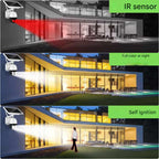Outdoor Security Camera 4K Pan-Tilt Solar-Powered