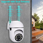 Outdoor Security Camera Motorized Pan-Tilt Auto-Tracking 5MP Night Vision